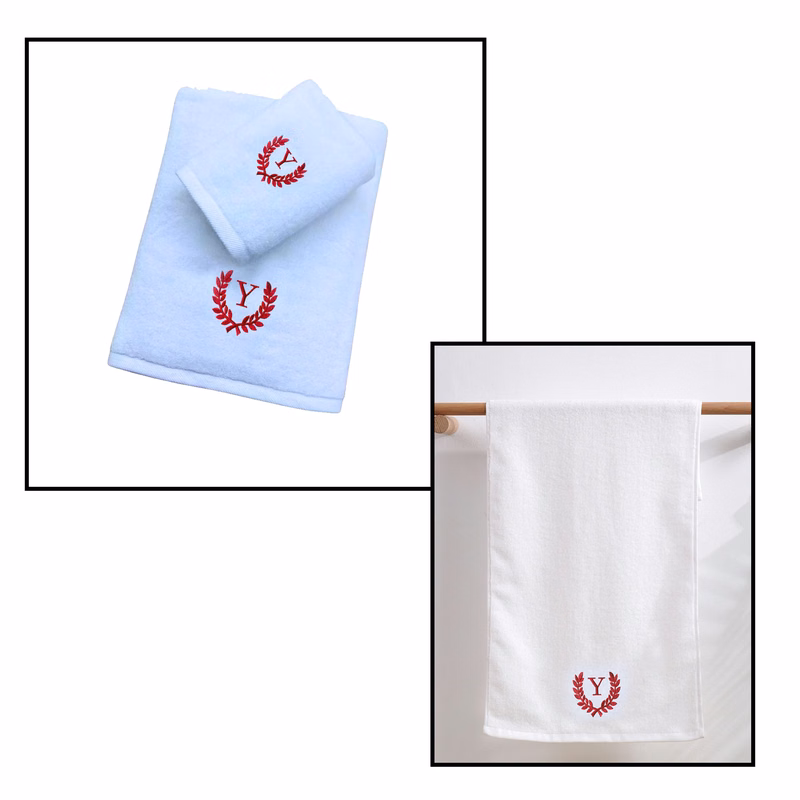 100% Cotton Elegance Embroidery Towel