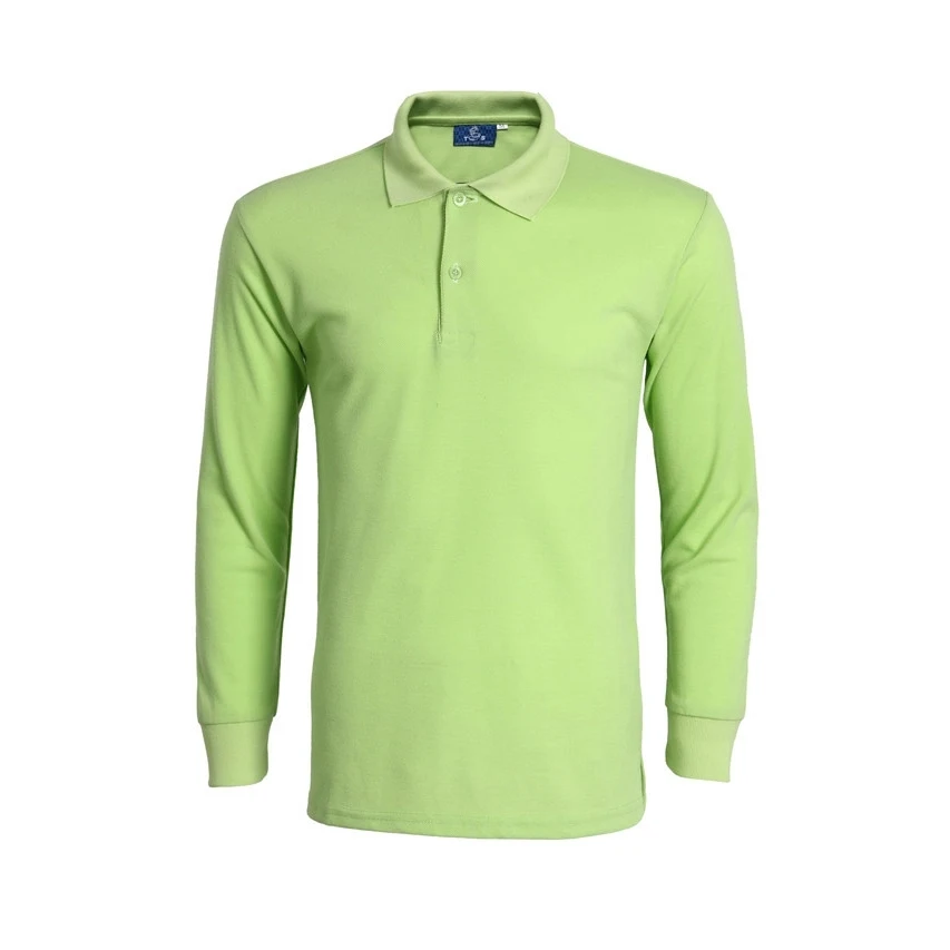 Cotton Long Sleeve Polo 1