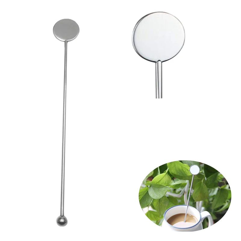 7'' Metal Reuseable Stir Sticks 1