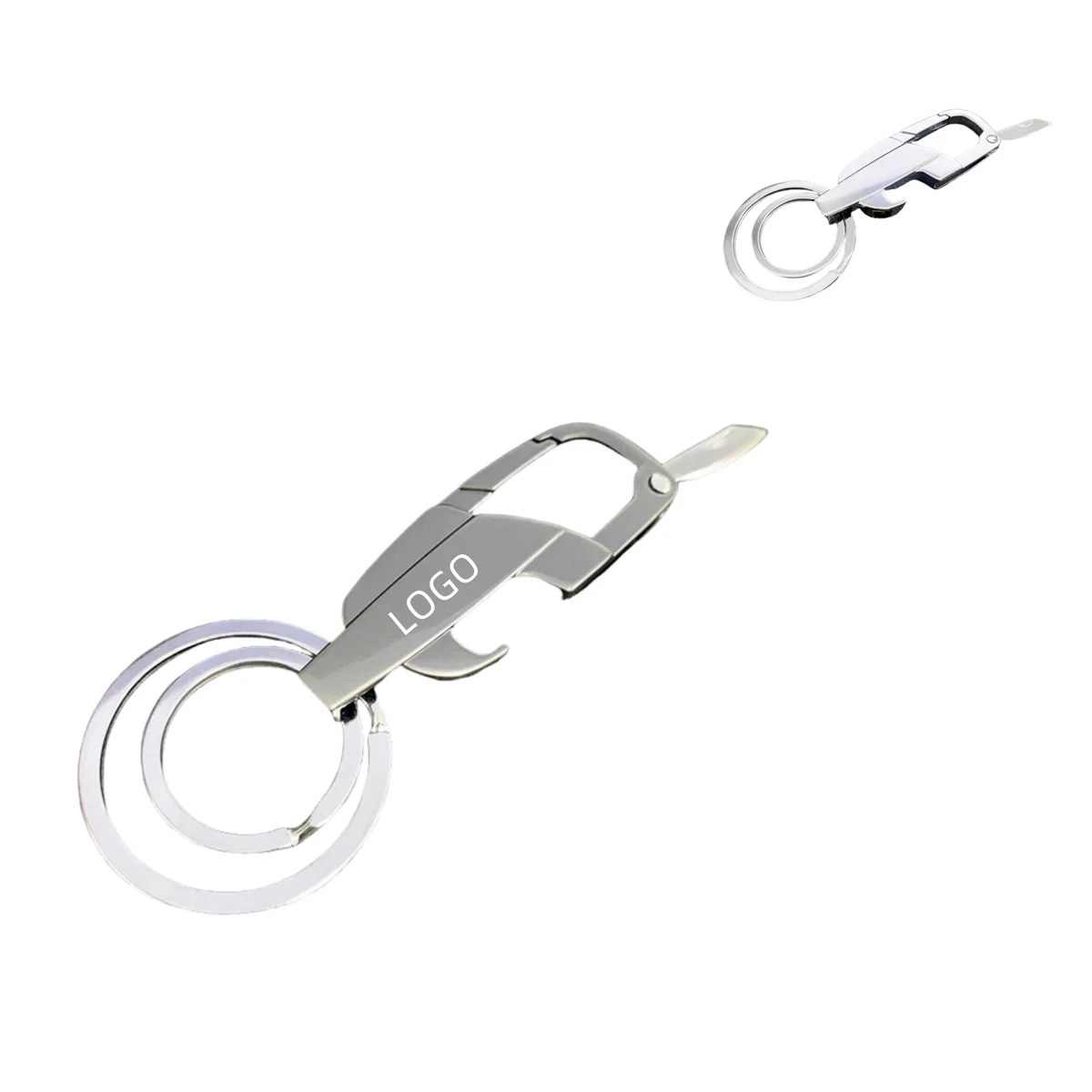 Bottle Opener Knife Key Chain 1