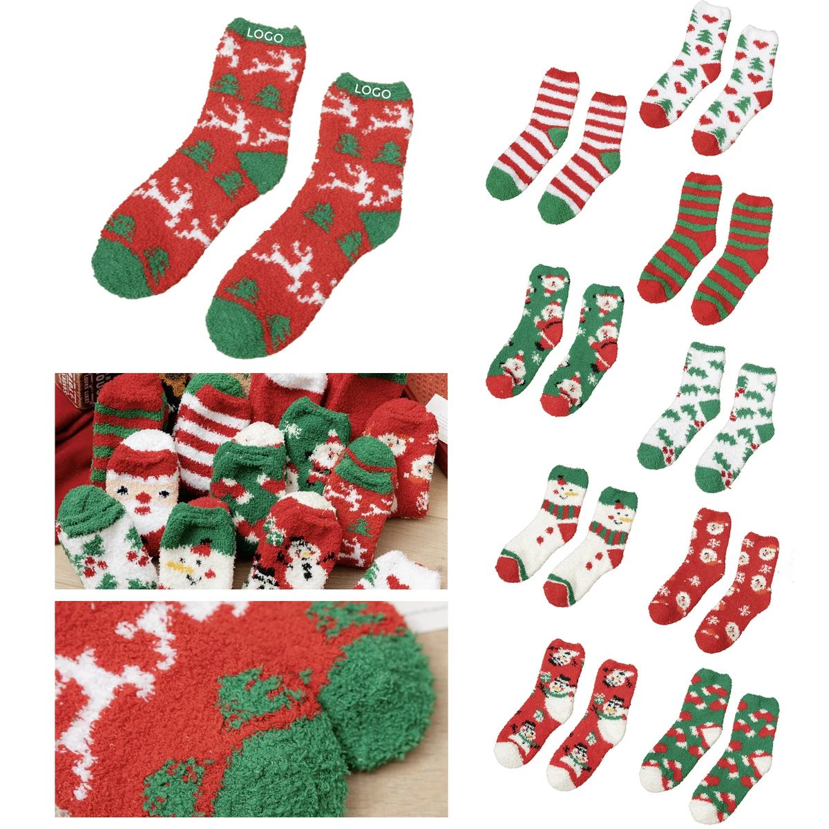 MOQ 10 PCS Personalized Christmas Stocking 1