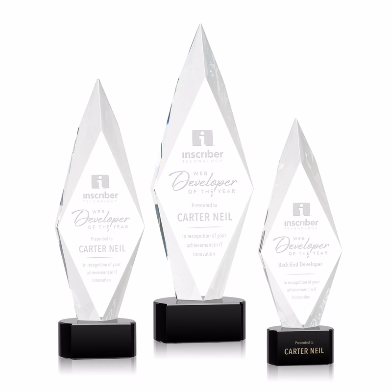 Manilow Award on Paragon Base - Black