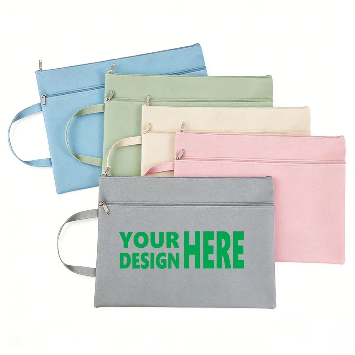 Custom Oxford Cloth A4 Document Bag 1