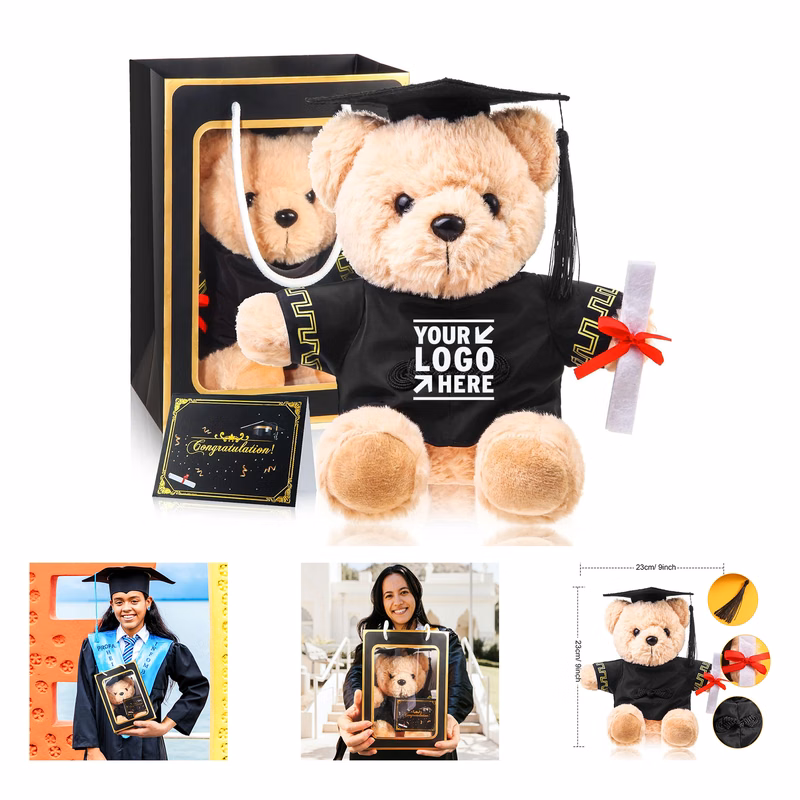Graduation Plush Stuffed Teddy Bear