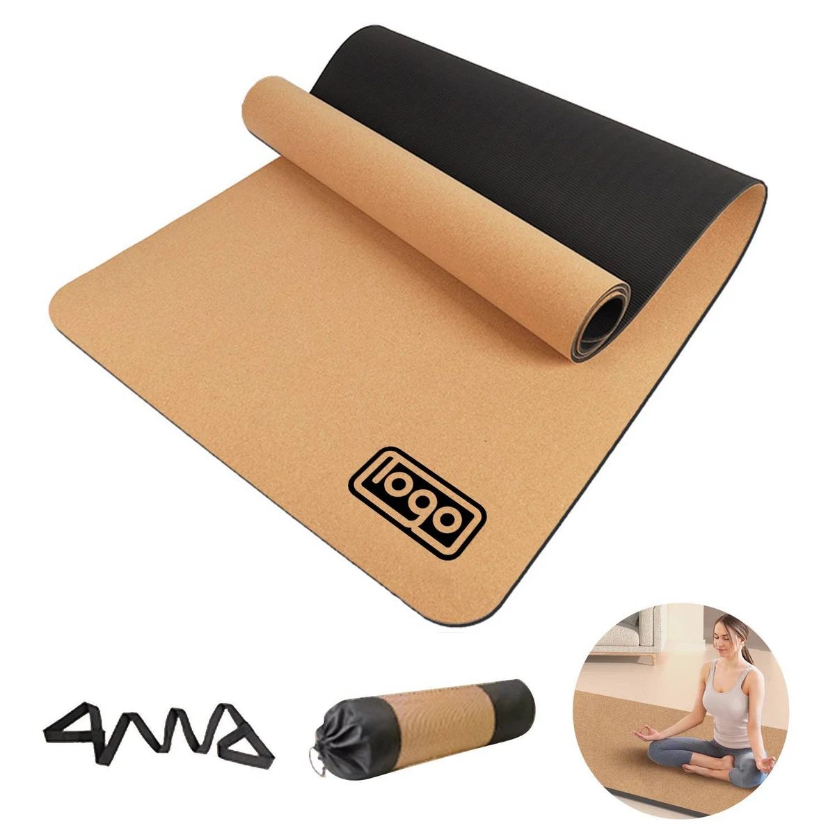 Anti-Slip Anti-Shock Yoga Mat 1