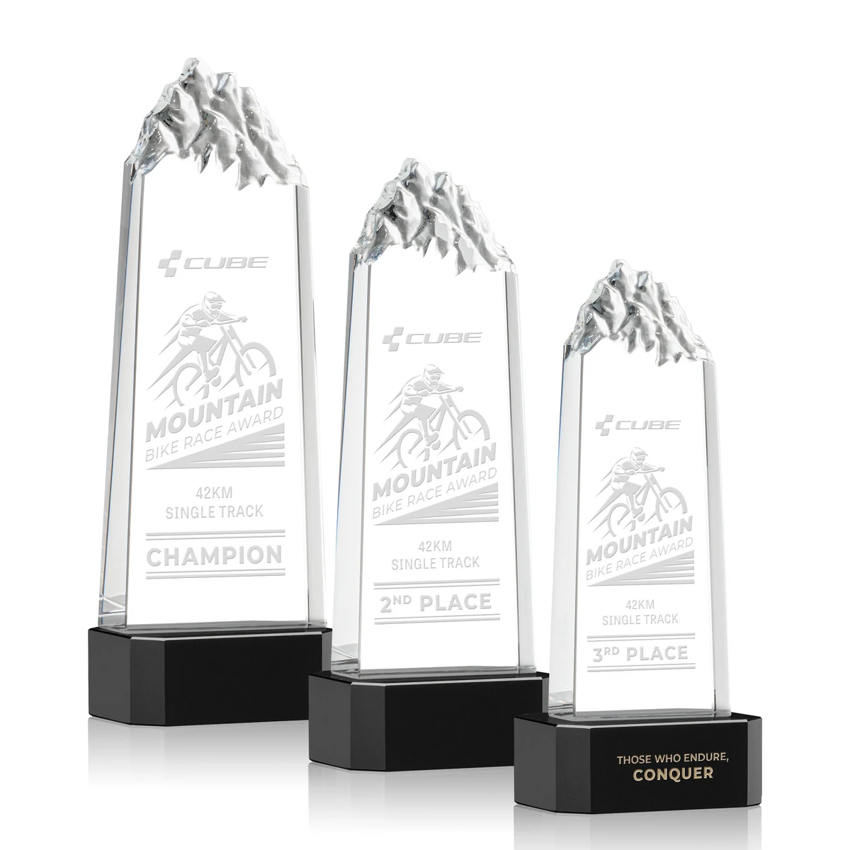Himalayas Tower Award on Base - Black 1