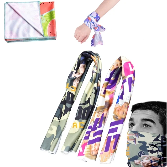 Promotional The Full Color Sublimation Rainier Cooling Towel 1