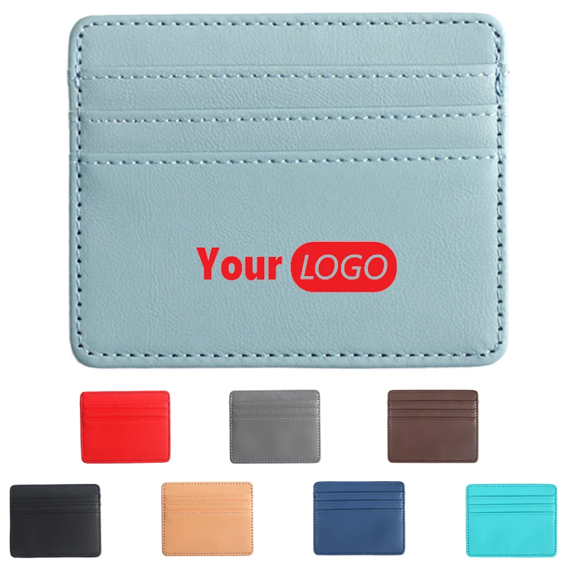 Four-Pocket PU Leather Card Organizer 1