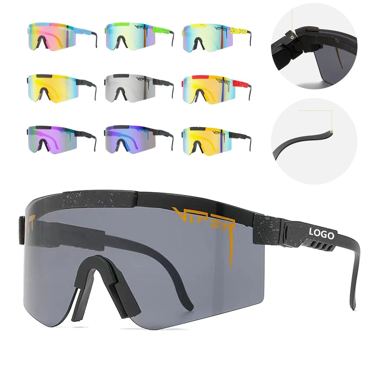 Defensive Sports Polarized Sunglasses Cycling Goggles 1
