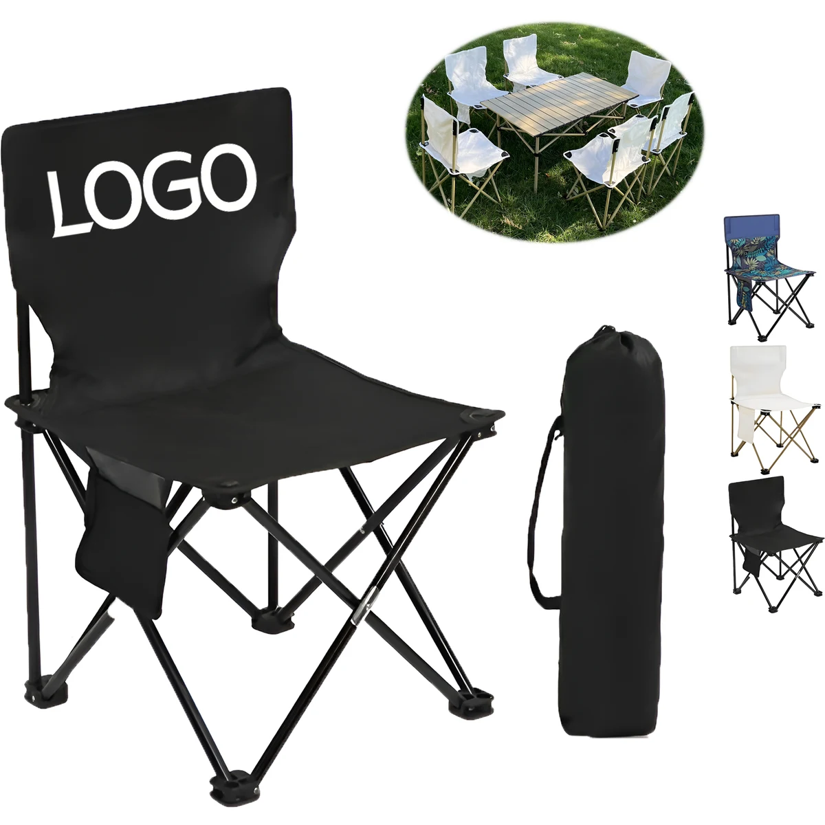 MOQ 20 PCS Outdoor Camping and Fishing Folding Chair 1