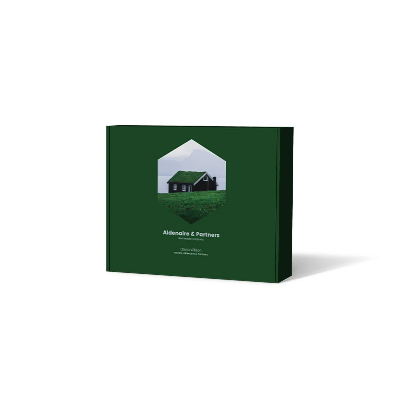 13" x 9.75" x 2.5" E-Flute Fold Above Box 1