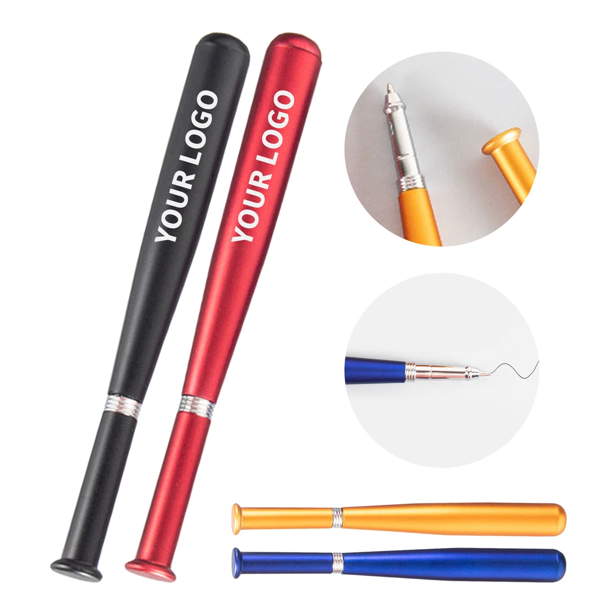 Baseball Theme Ballpoint Pen With Printed Barrel 1