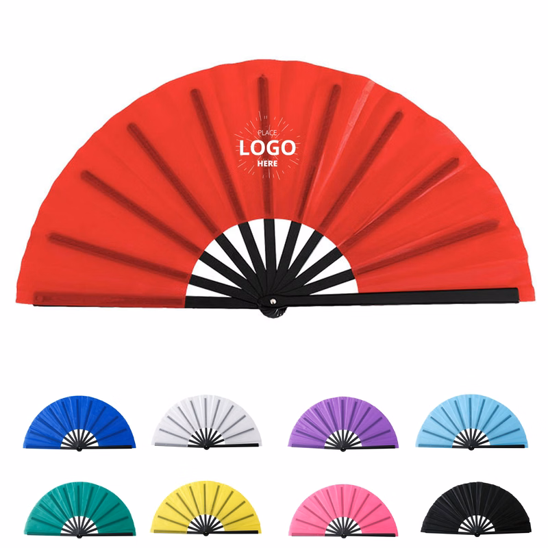 Custom Folding Advertising Hand Fan