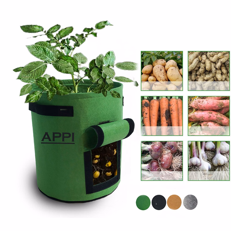 10Gallon Non-Woven Potato Grow Bag with Handle