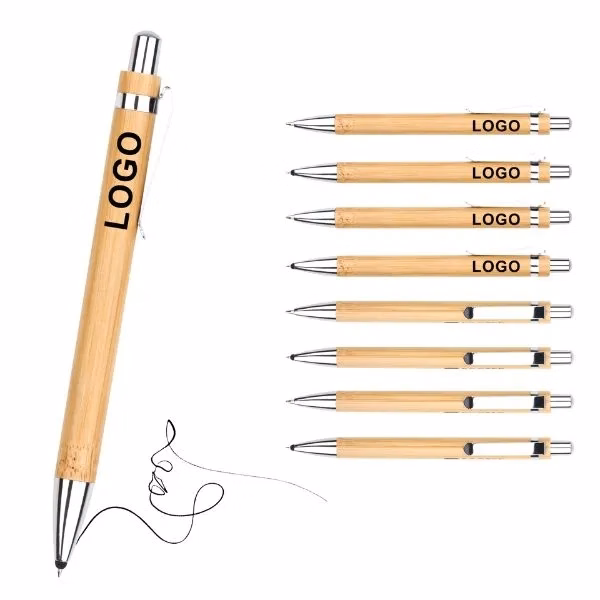 Portable Bamboo Ballpoint