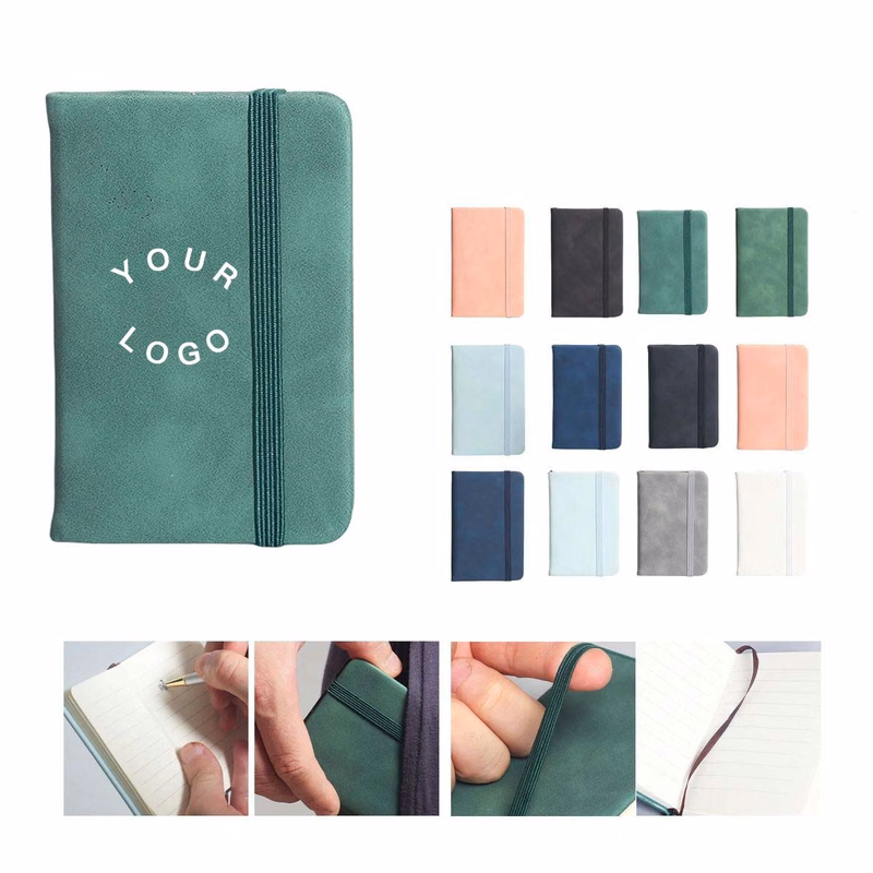 PU Cover A7 Notebook with Elastic Band