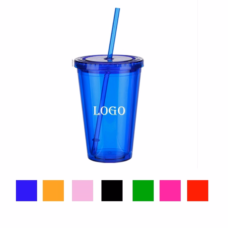 16 OZ Trumbler With Straw