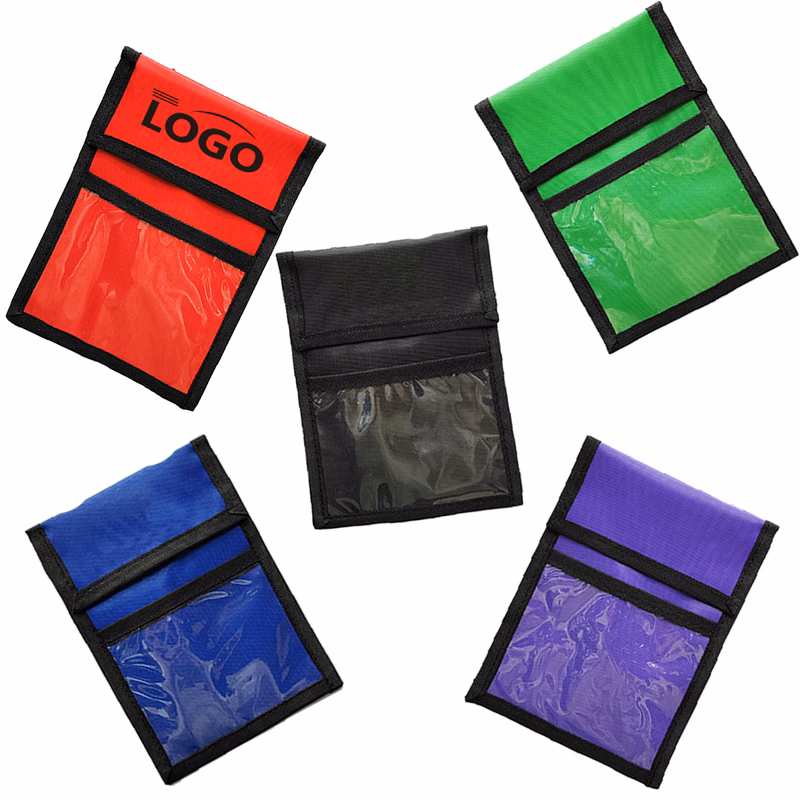 Custom Nylon Neck Wallet Branding Lanyard Badge