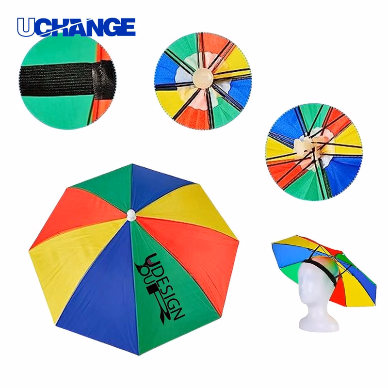 Head Umbrella Hat