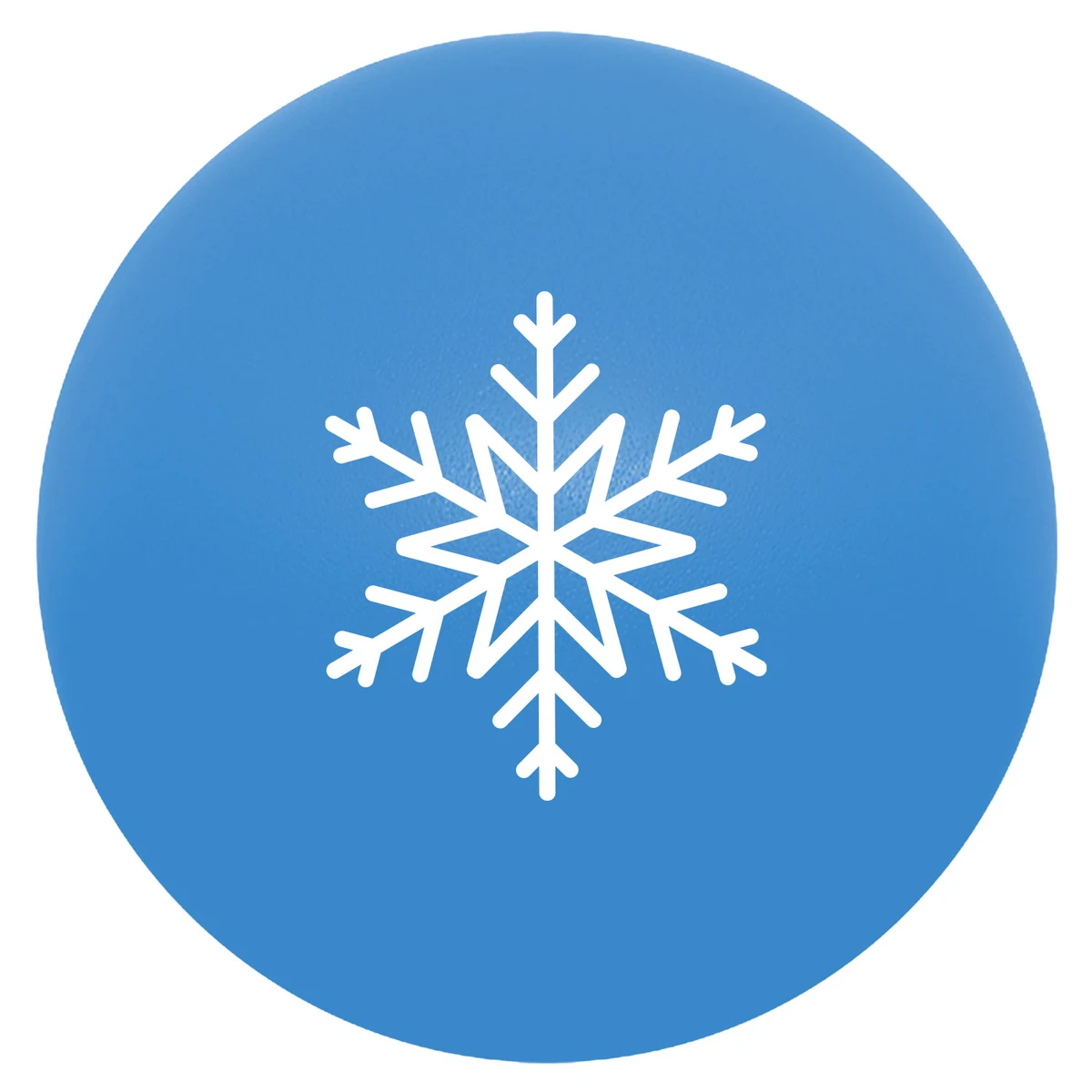 Snowflake Stress Ball 1