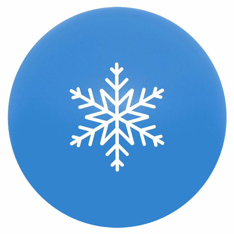 Snowflake Stress Ball