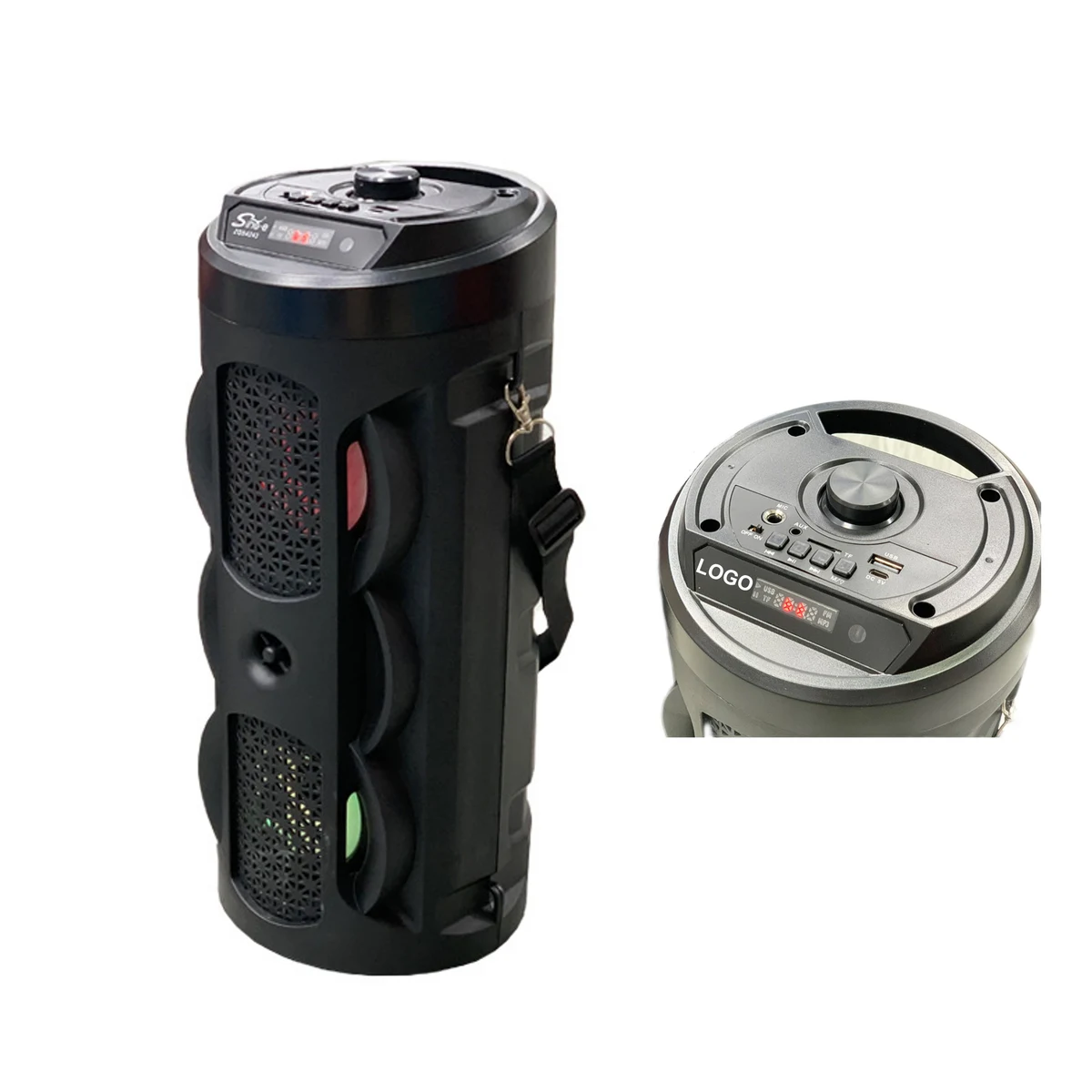Multi Media Wireless Speaker with Strap (direct import) 1