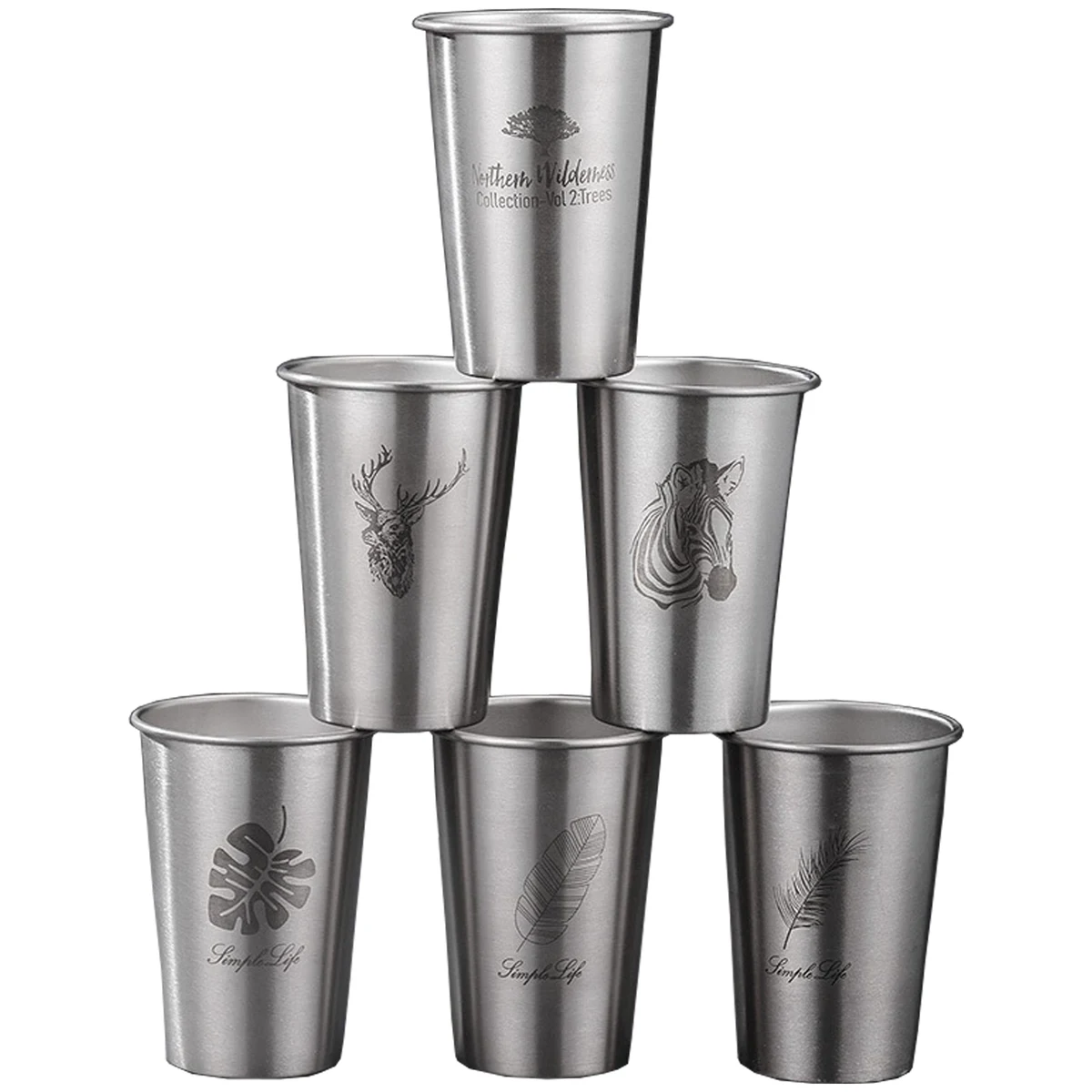 Stainless Steel Coffee Cup 16.9oz 1