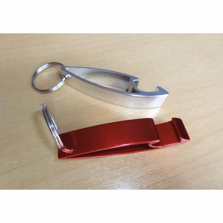Aluminium Alloy Arch Simple Portable Bottle Opener with Keychain