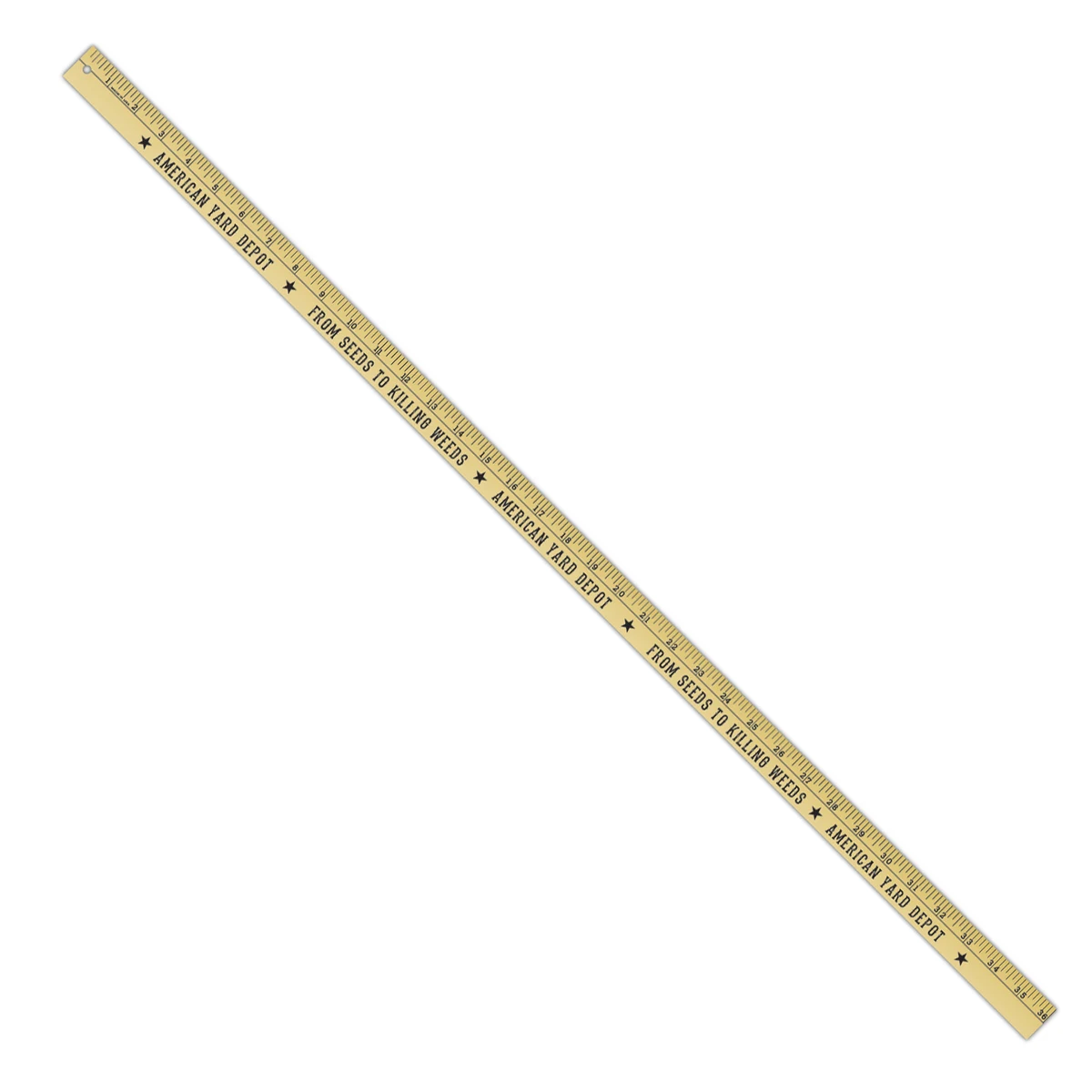 Natural Wood Yardstick 1
