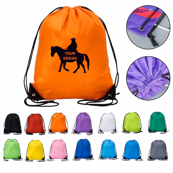 Drawstring Backpack Gym Bags Sport Cinch Sack