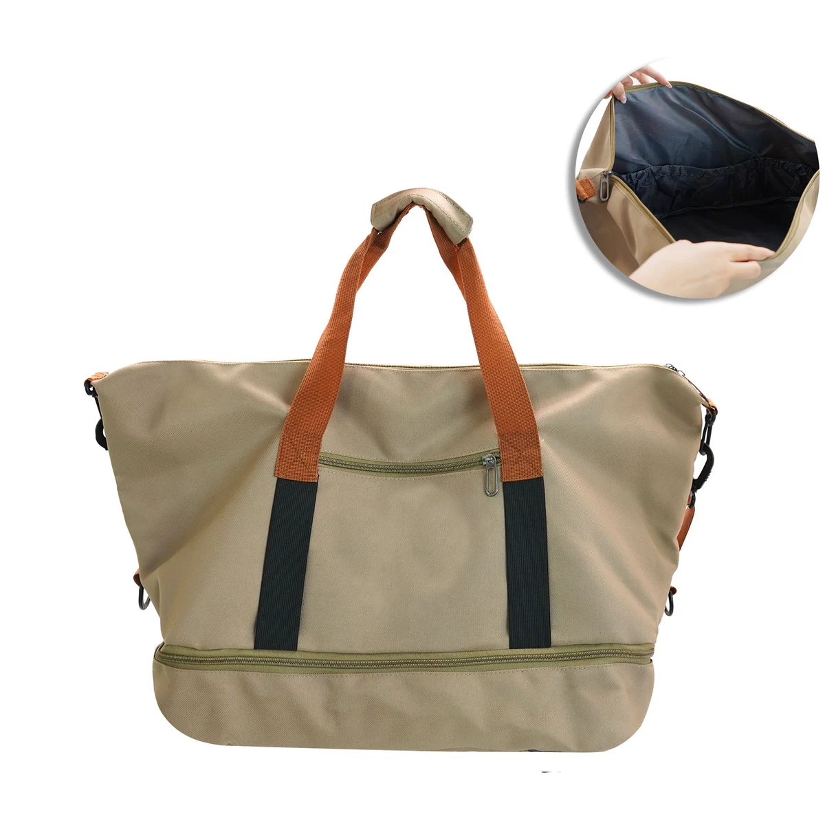 Oxford Large Capacity Travel Tote Bag 1