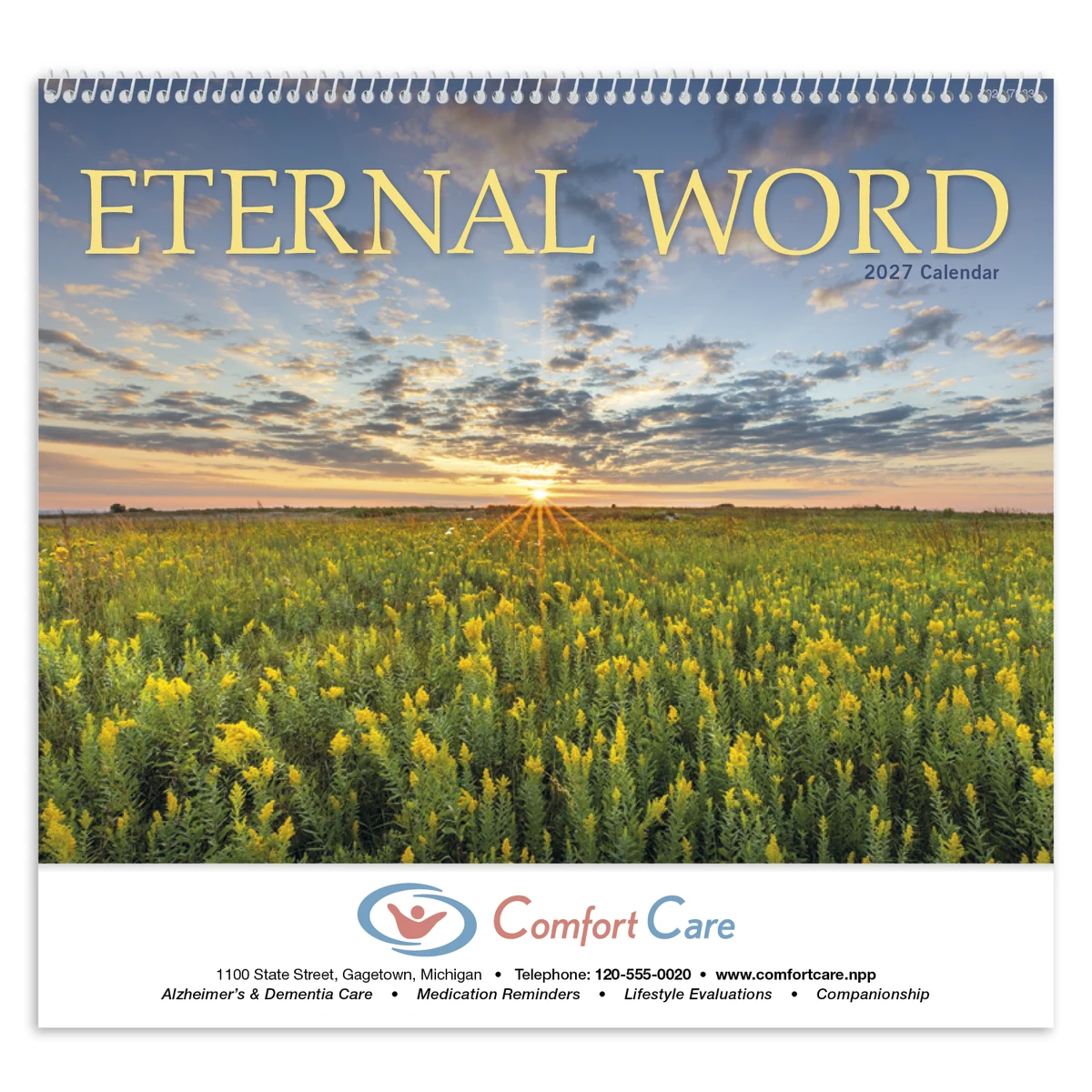 Good Value™ Eternal Word w Pre-Planning Sheet - Spiral Calendar 1