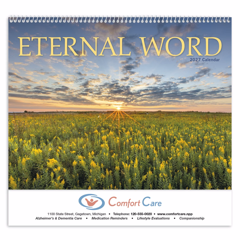 Good Value™ Eternal Word w Pre-Planning Sheet - Spiral Calendar