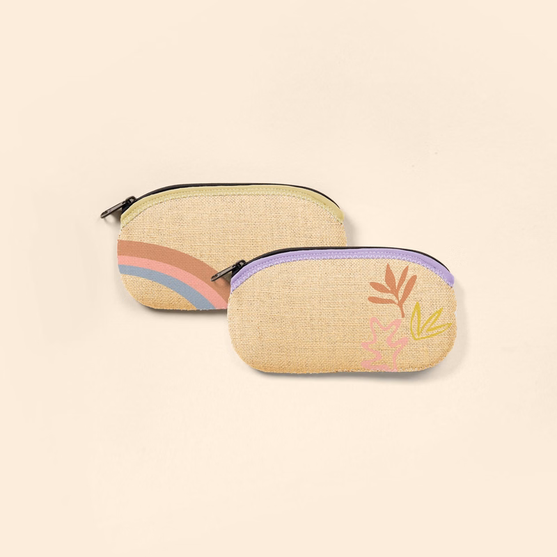 L.E.N.S. LARGE EYEWEAR NEOPRENE STORAGE - BURLAP