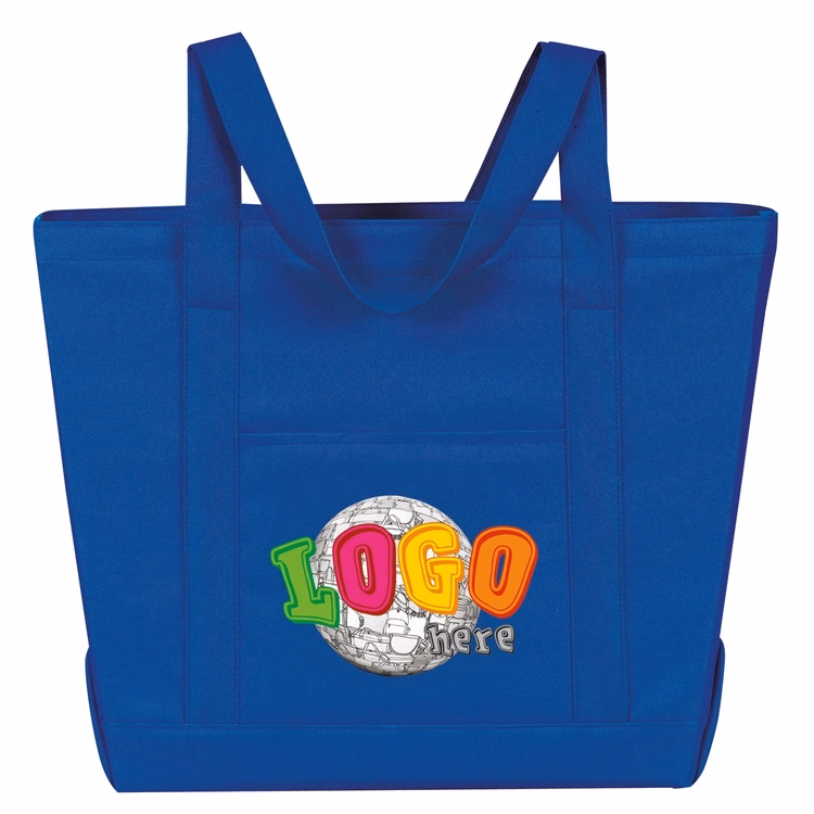 Solid Color Boat Tote Bag