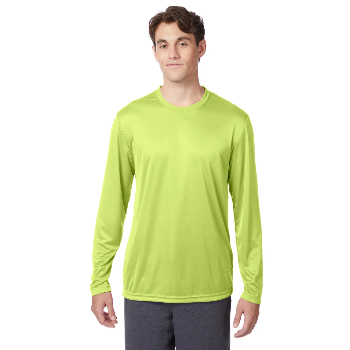 Hanes Cool DRI Long-Sleeve Performance T-Shirt 1