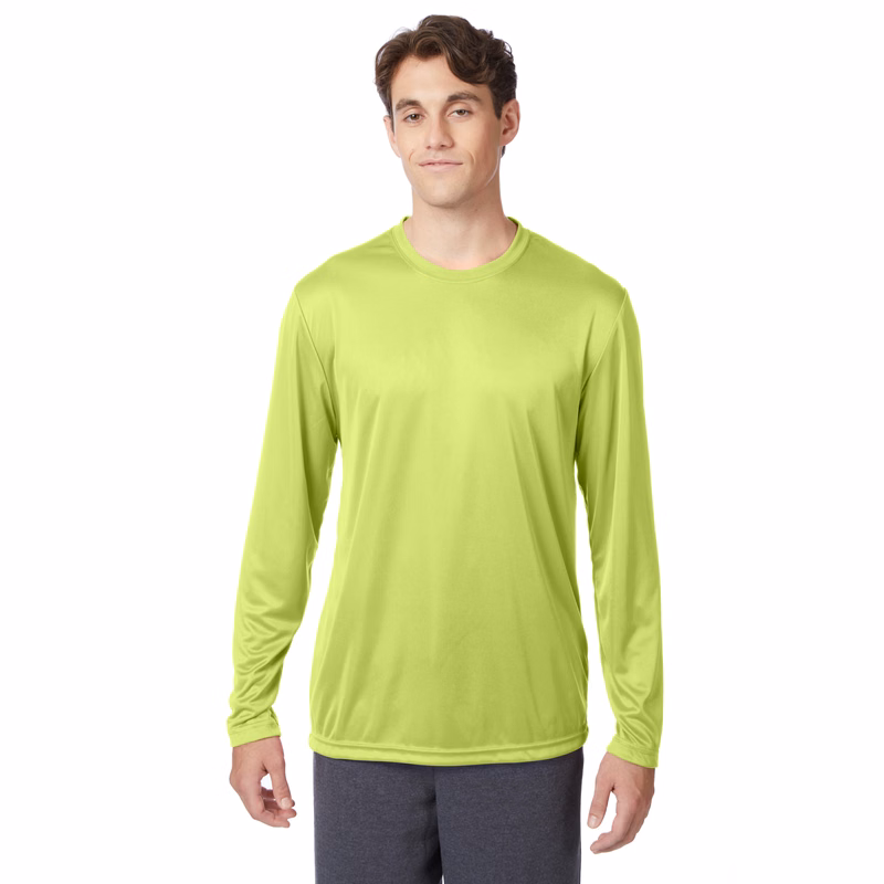 Hanes Cool DRI Long-Sleeve Performance T-Shirt