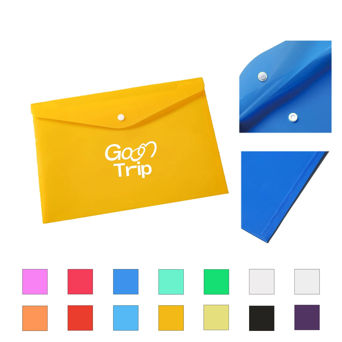 Snap Button Document Envelope 1