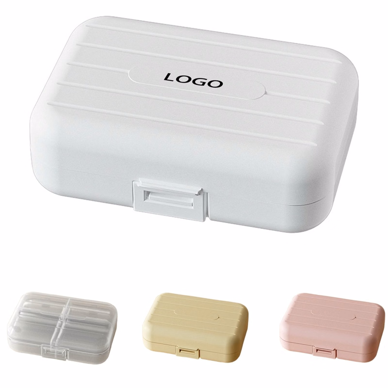 Portable Travel Pill Organizer Box