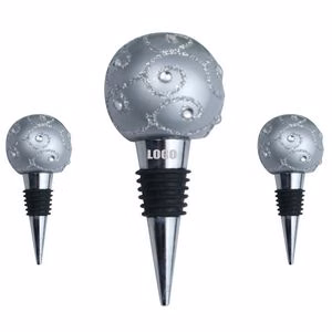 Stylish Ornament Ball Wine Cork Bottle Stopper