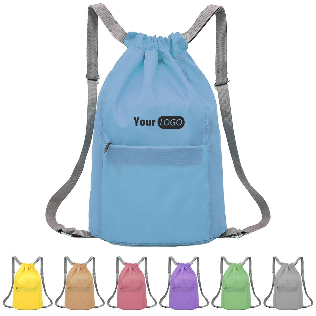 Oxford Personalized Lightweight Drawstring Bag 1
