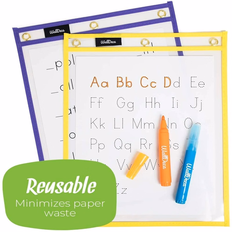 Multi-functional Erasable PVC Document Bags