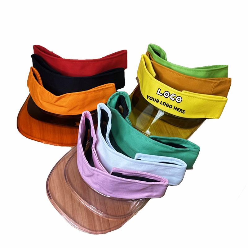 Vibrant Transparent Sun Visor