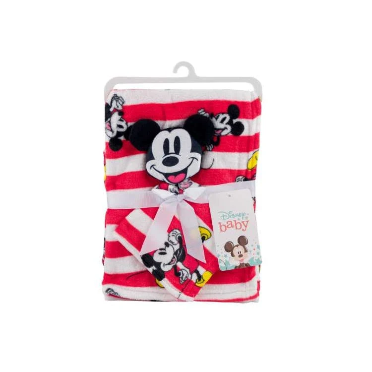 Disney Baby Blanket Sets - Mickey Mouse 30"x60" 1