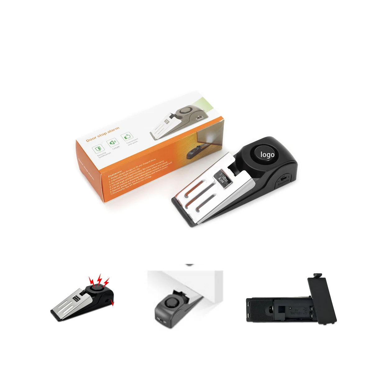 120dB Door Stop Alarm 1