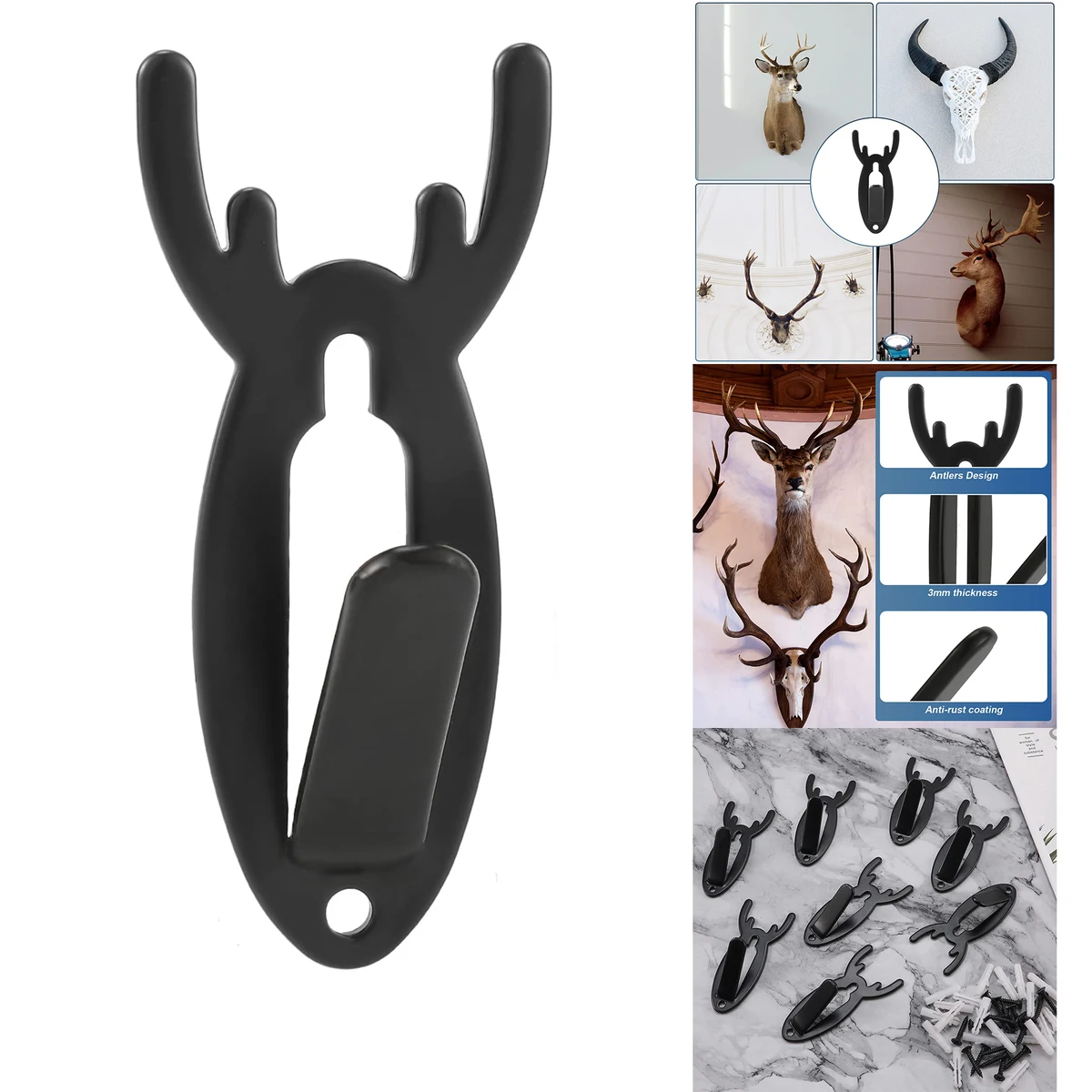 Deer Skull Hooks 1