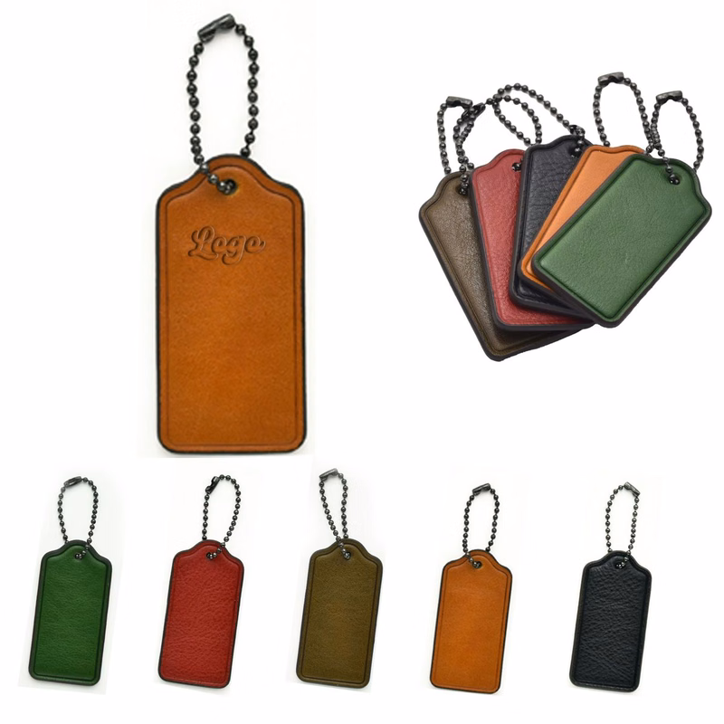 Handcrafted Vegetable-Tanned Leather Hang Tags