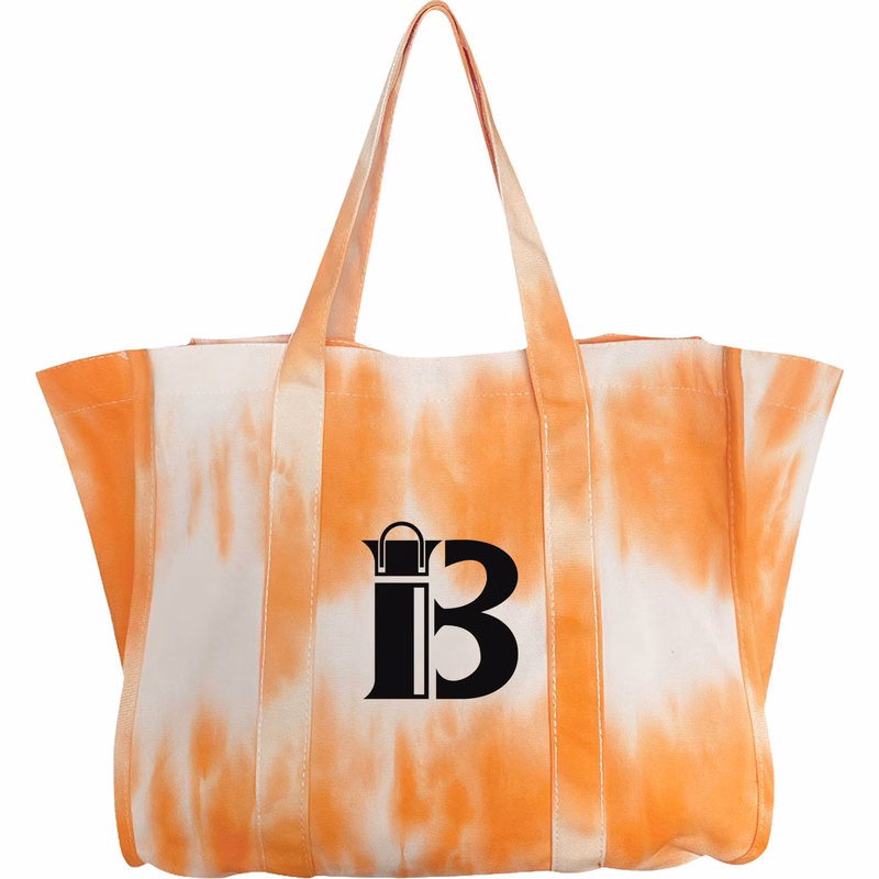 Tie-Dye Canvas Tote Bag