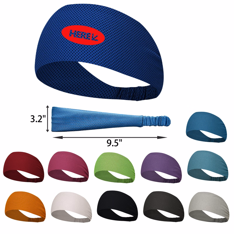 Comfortable Ice Cooling Elastic Sport Headband