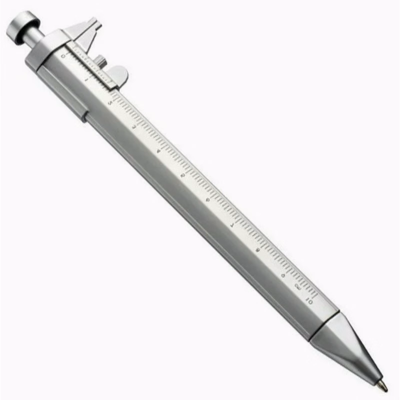 Vernier Caliper Click Ballpoint Pen